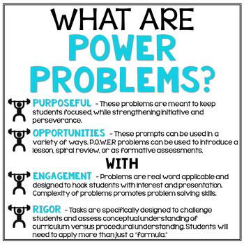 1st Grade Math Assessments | Test Prep | Quizzes and Tests POWER Problems™ - Image 4