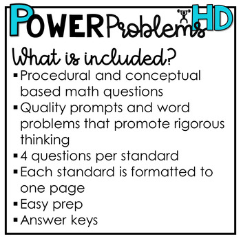 1st Grade Math Homework Measurement and Data Standards Power Problems™ - Image 3