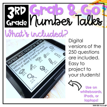 3rd Grade Number Talks A YEARLONG MATH FLUENCY PROGRAM - Image 3