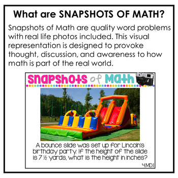 4th Grade Word Problems Morning Work | YEARLONG Math Spiral Review Test Prep - Image 2