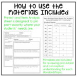 7th Grade Math Intervention Pack Statistics and Probability RTI Math ...
