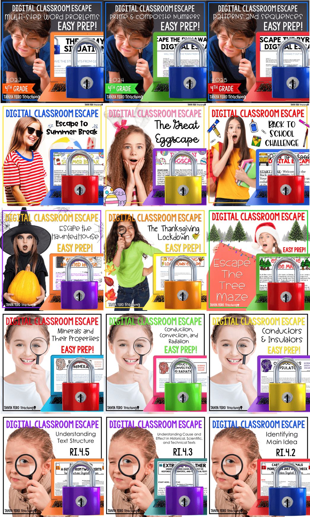 Understanding How Digital Classroom Escapes Work - Tanya Yero Teaching